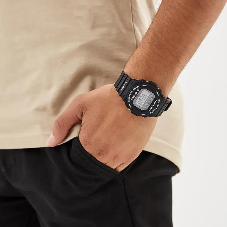 Casio Men's Resin Digital Watch, Black | W-218h-1avdf by i-watch