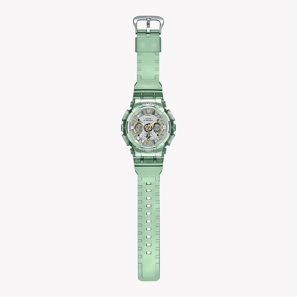G-Shock Men's Green Resin Watch, Digital Display | Gma-S120gs-3adr by i-watch