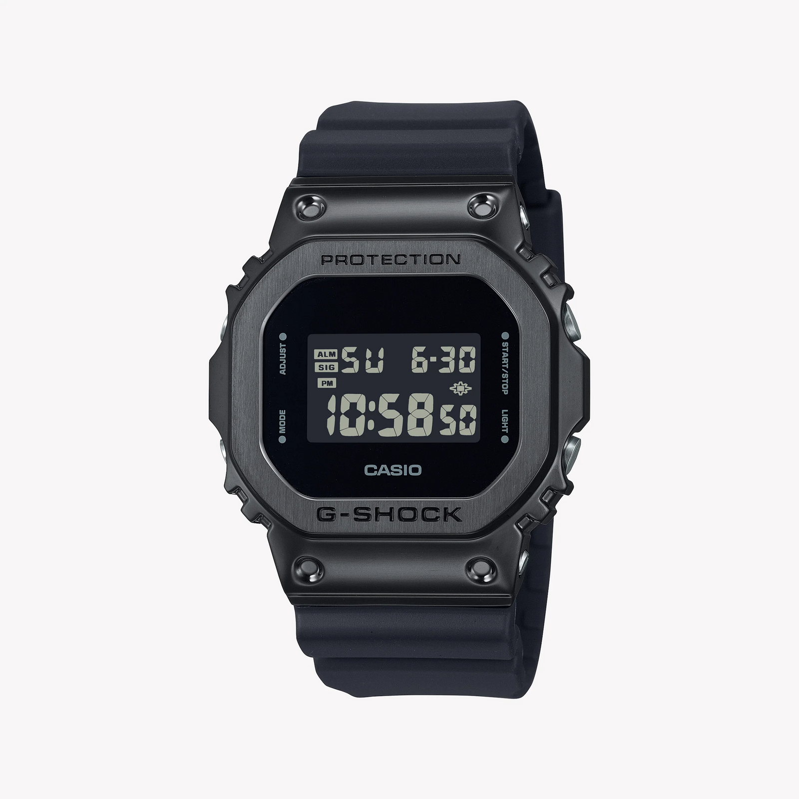 Casio G-Shock Gm-5600ub-1dr - Bold Style, Unmatched Strength Men's Watch With Black Ion-Plated Bezel And Resin Band by i-watch