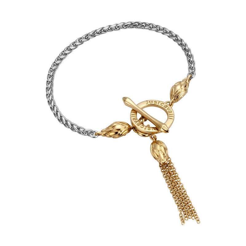 Just Cavalli Women's Gold Bracelets, Stainless Steel | Jcbr00370300 by i-watch