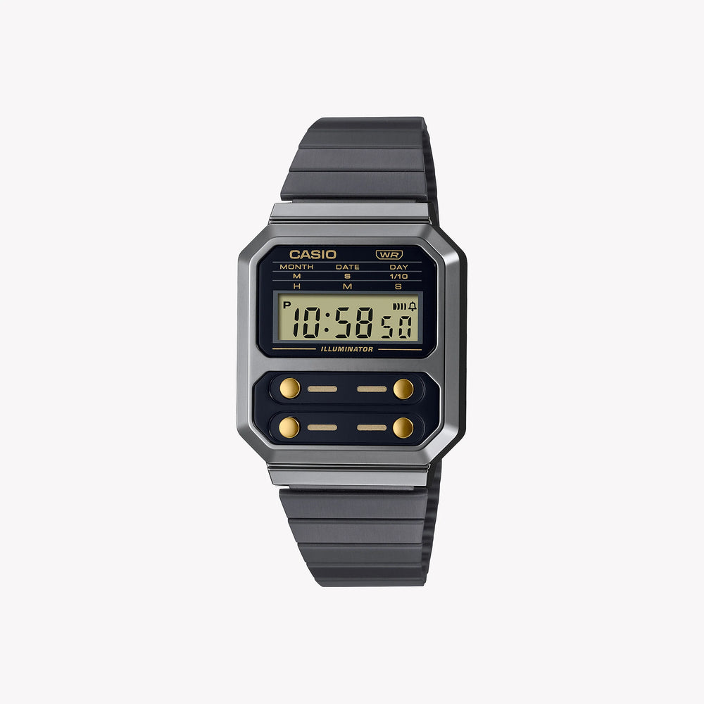 Timeless Elegance Unisex Resin Watch, Metal Strap | A100wegg-1a2e by i-watch