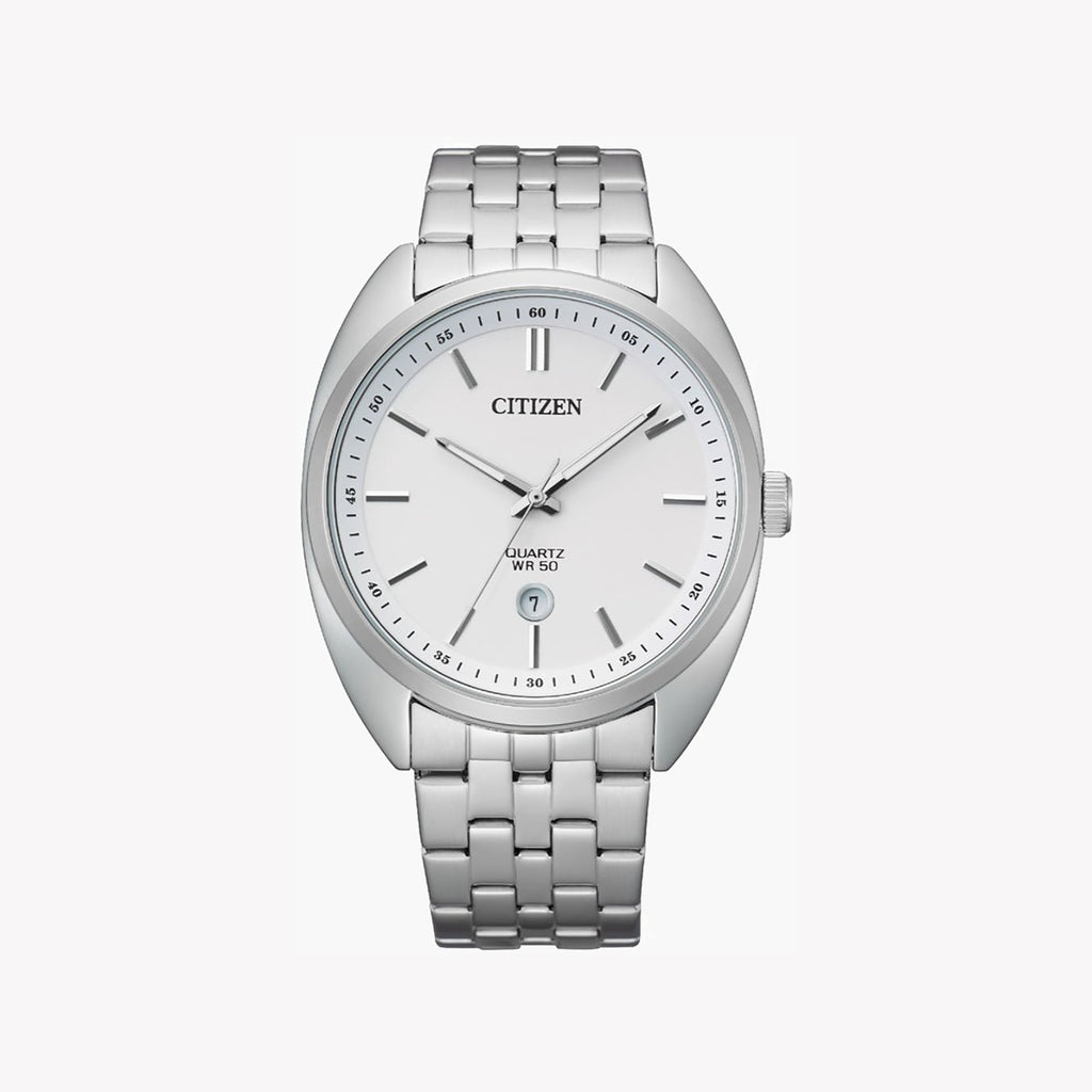 CITIZEN BI5090-50A - ELEGANTLY MODERN MEN'S WATCH WITH STAINLESS STEEL BRACELET