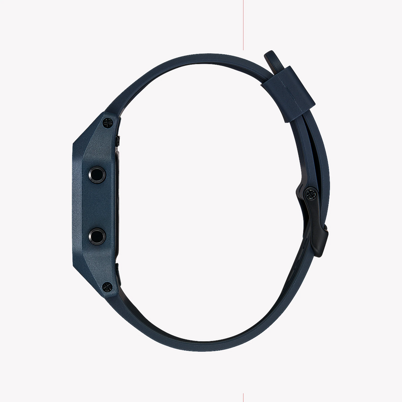 Nixon Men's Blue Rubber Watch, Silicone Band | A1309-2889 by i-watch