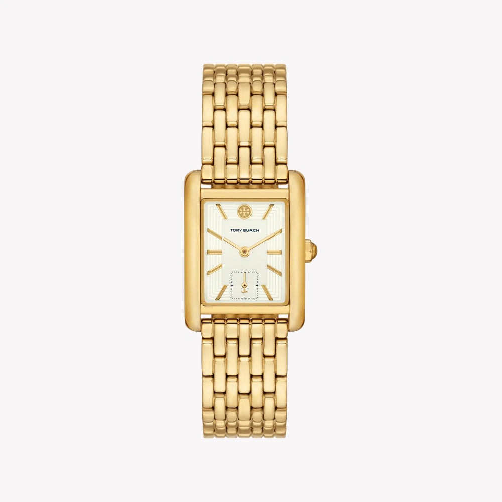 Tory Burch Women's Gold Watch, White Dial | Tbw1060 by i-watch