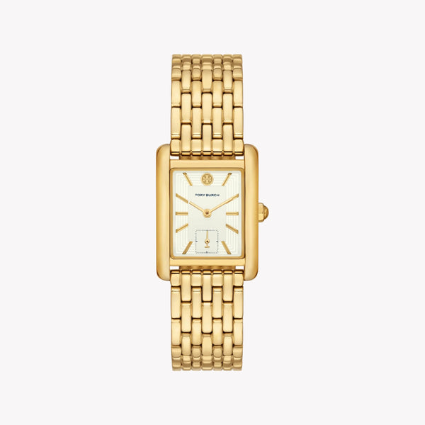 Tory Burch Women's Gold Watch, White Dial | Tbw1060 by i-watch