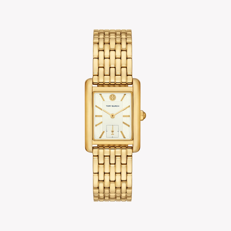 Tory Burch Women's Gold Watch, White Dial | Tbw1060 by i-watch