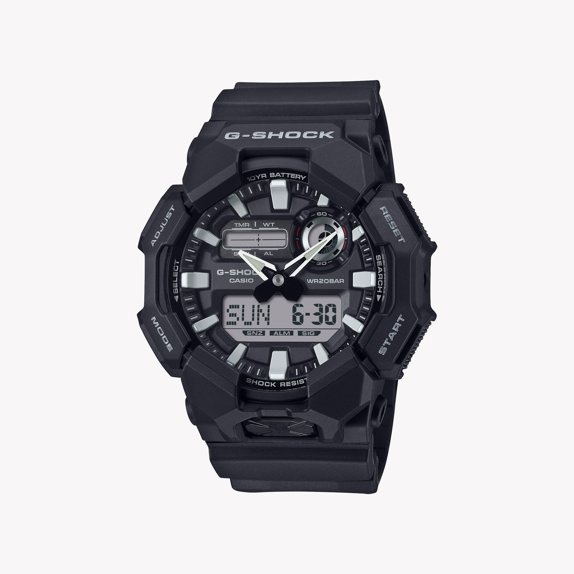 Casio G-Shock Men's Black Watch, Bio-Sourced Plastic | Ga-010-1aer