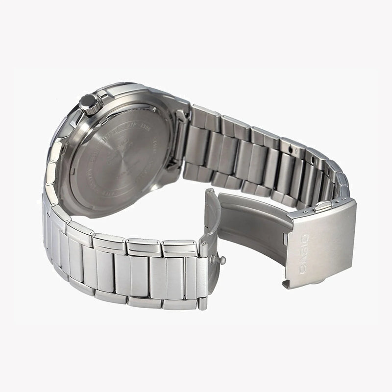 Casio Men's Silver Stainless Steel Watch, Elegant Design | Mtp-1326d-7a by i-watch