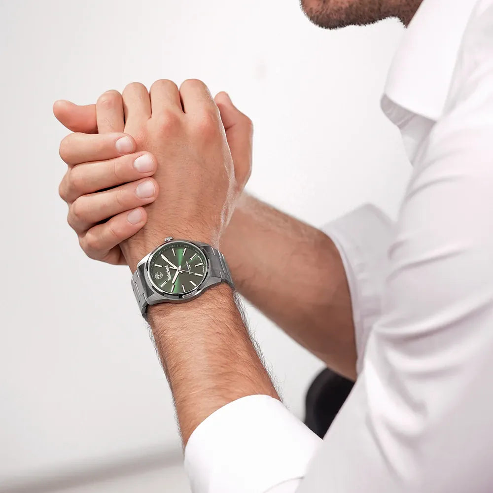 Timberland TDWGG0010806: Rugged Men's Watch with Green Dial-i-Watch-4