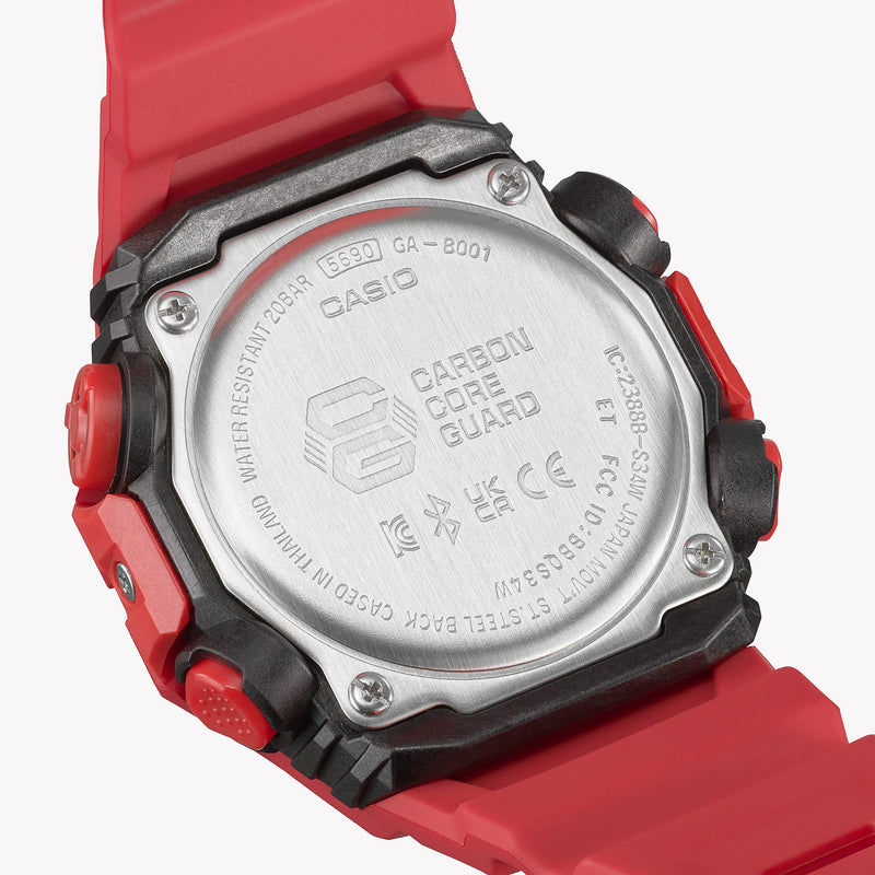 G-Shock Women's Pink Resin Watch, Digital Dial | Ga-B001-4adr by i-watch