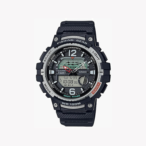 Casio Wsc-1250h-1avdf Outdoor Adventurer - Men's Sporty Digital Watch With Black Resin Band by i-watch