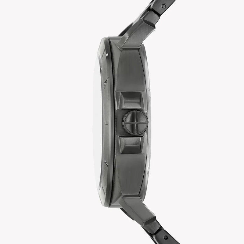 Fossil Men's Black Stainless Steel Watch, Black Dial | Bq2787 by i-watch