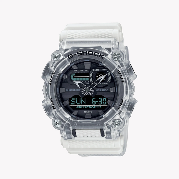 G-Shock Men's White Resin Watch, Digital Dial | Ga-900skl-7adr by i-watch