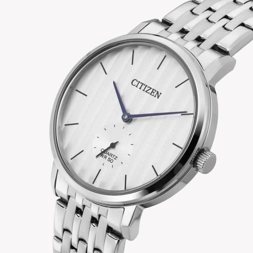 Citizen Men's Silver Stainless Steel Watch, Beige Dial | Be9170-56a by i-watch