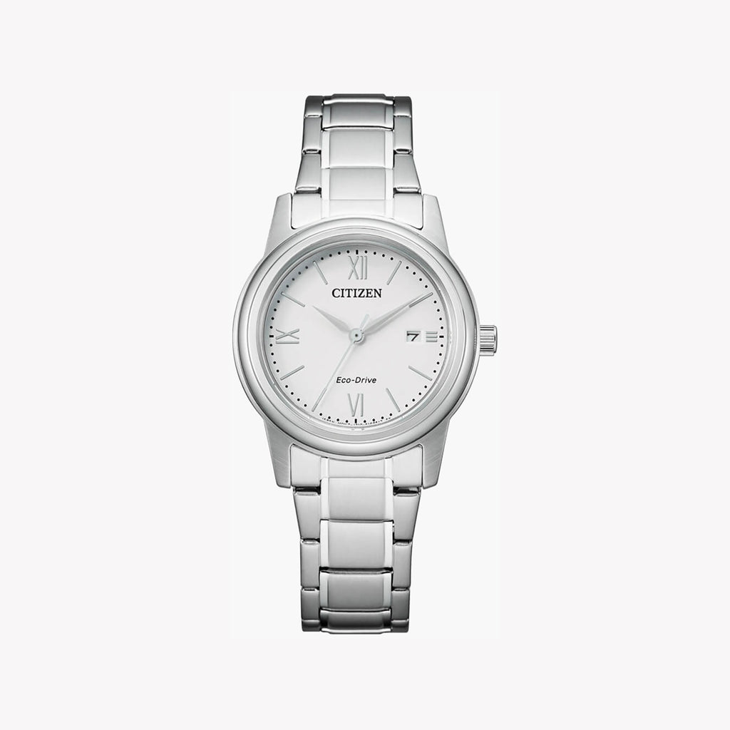 CITIZEN FE1220-89A ELEGANCE - TIMELESS BEAUTY & SUSTAINABILITY Women’s Eco-Drive Watch with Crystal Accents