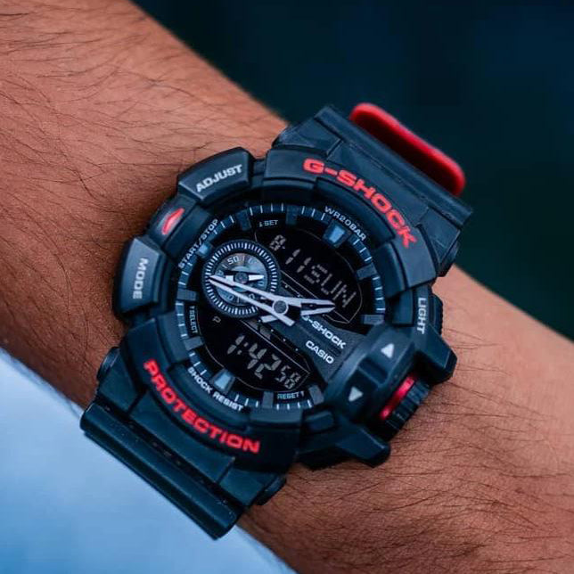 CASIO G-SHOCK GA-400HR-1ADR - URBAN RUGGED - MEN'S BLACK TIMEPIECE-i-Watch-2
