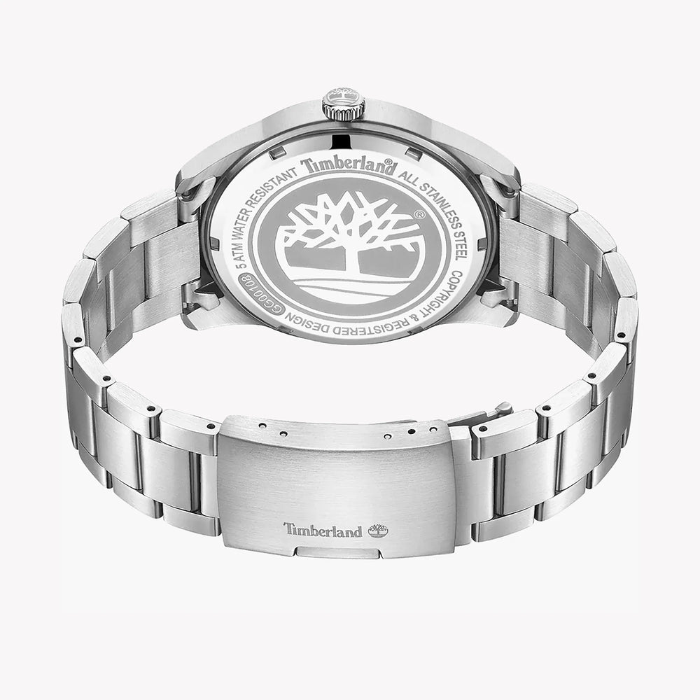 Timberland Men's Silver Watch, Green Dial | Tdwgg0010806 by i-watch