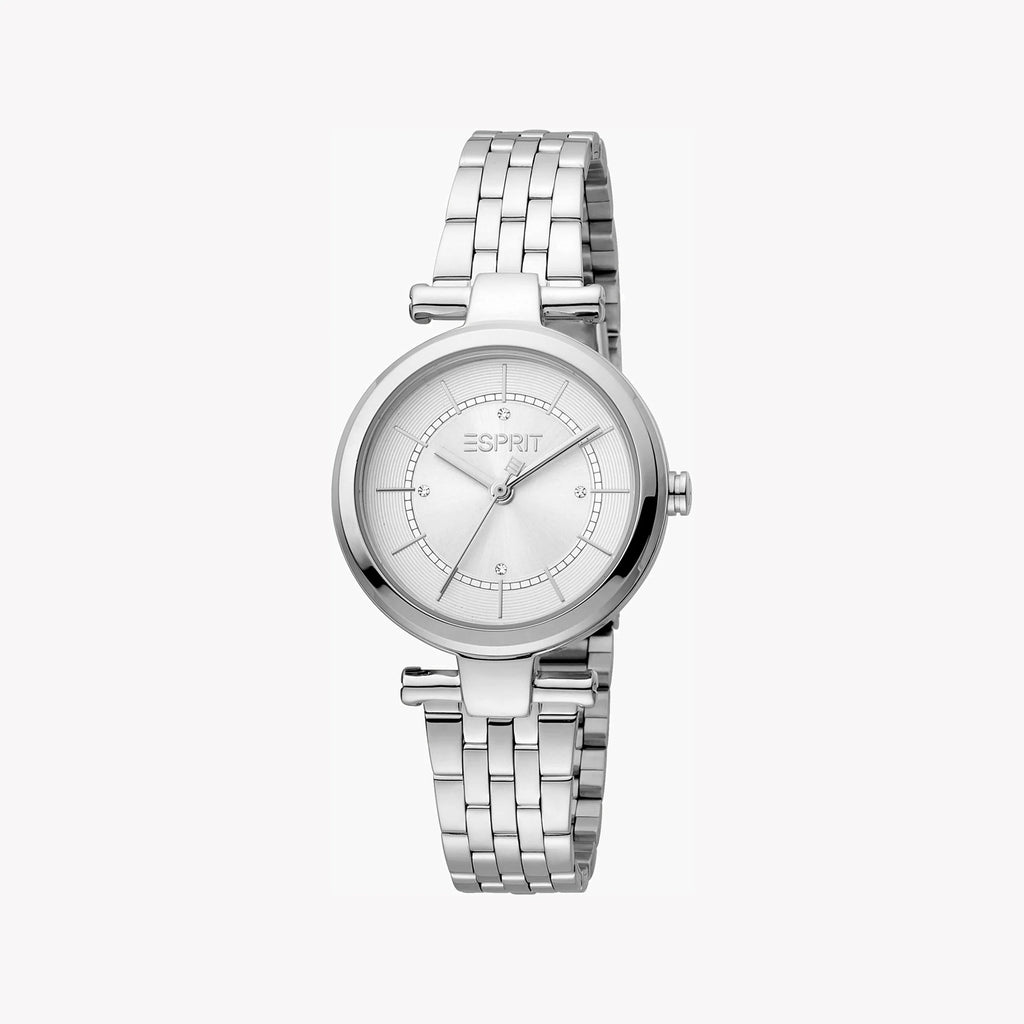 ESPRIT Women's Watch with Silver Stainless Steel Case and Silver Stainless Steel Band-i-Watch-2