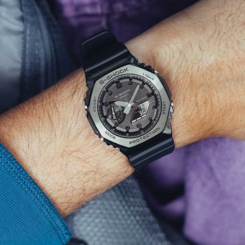 CASIO G-SHOCK GM-2100BB-1ADR OAK - SPORTY ELEGANCE IN BLACK-i-Watch-5