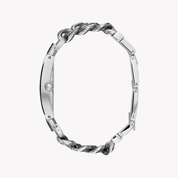 Guess Women's Silver Stainless Steel Watch, Silver Dial | W1121l1 by i-watch