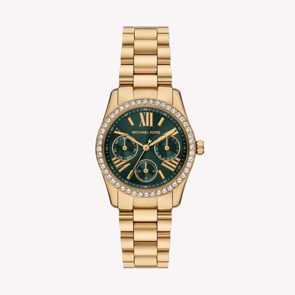 Michael Kors Women's Gold/Green Stainless Steel Watch | MK4924 by i-watch