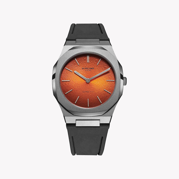 D1 MILANO Men's Grey Stainless Steel & Brown Dial Watch | D1-UTRJ01 by i-watch