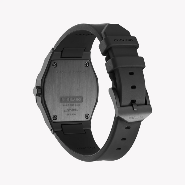 D1 MILANO Unisex Silicone Black Watch | D1-NCRJ04 by i-watch