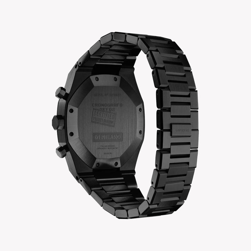 D1 MILANO Men's Black Stainless Steel Watch | D1-CHBJSH by i-watch