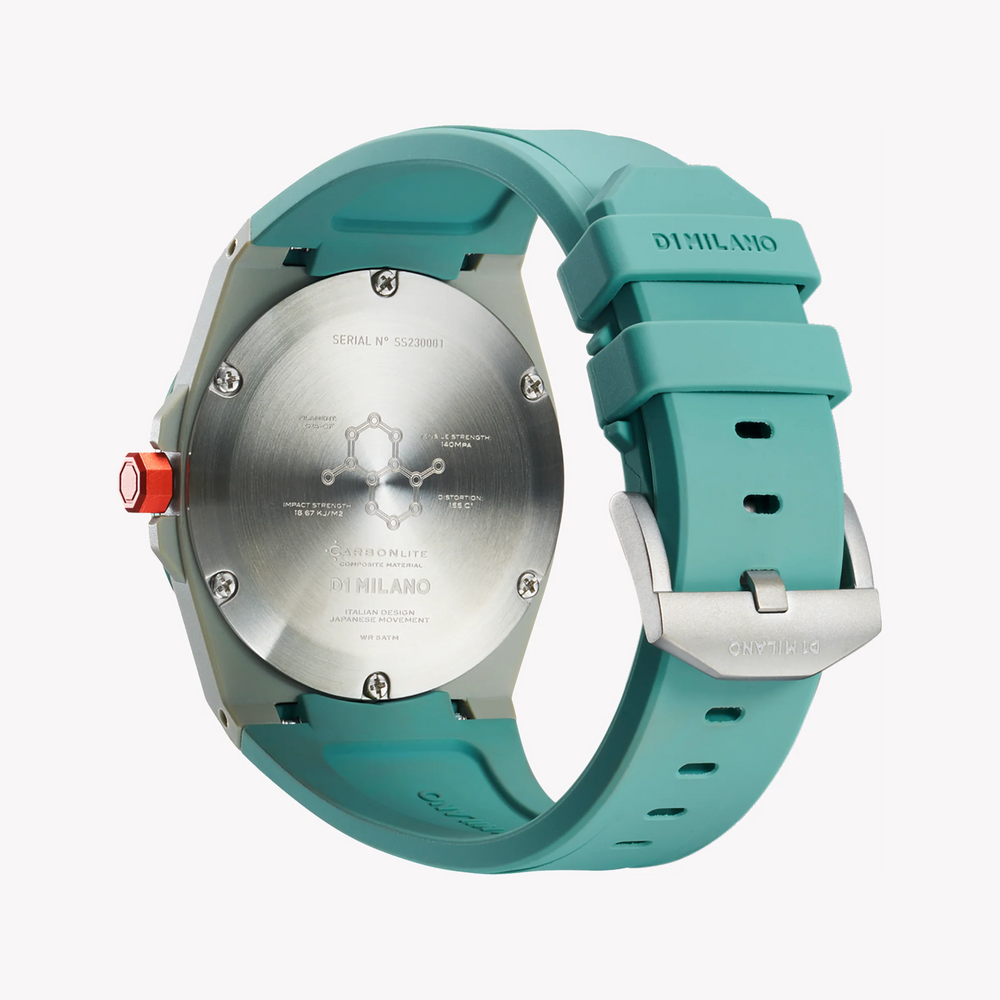 D1 MILANO Men's Green Carbon Watch | D1-CLRJ07 by i-watch