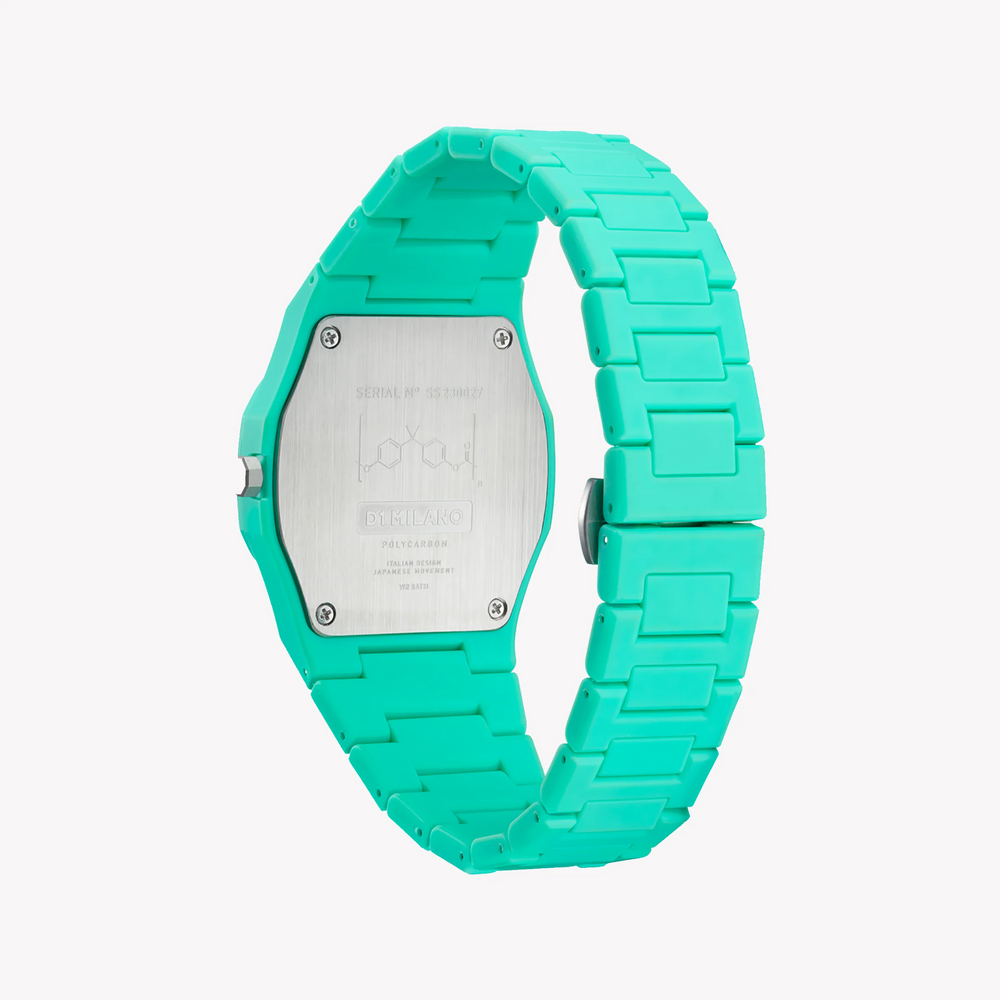 D1 MILANO Men's Green Polycarbonate Watch | D1-PCBJ31 by i-watch