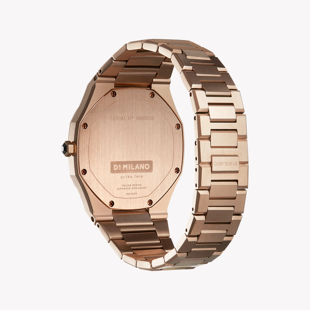 D1 MILANO Women's Rose Gold Stainless Steel Watch | D1-UTBL02 by i-watch