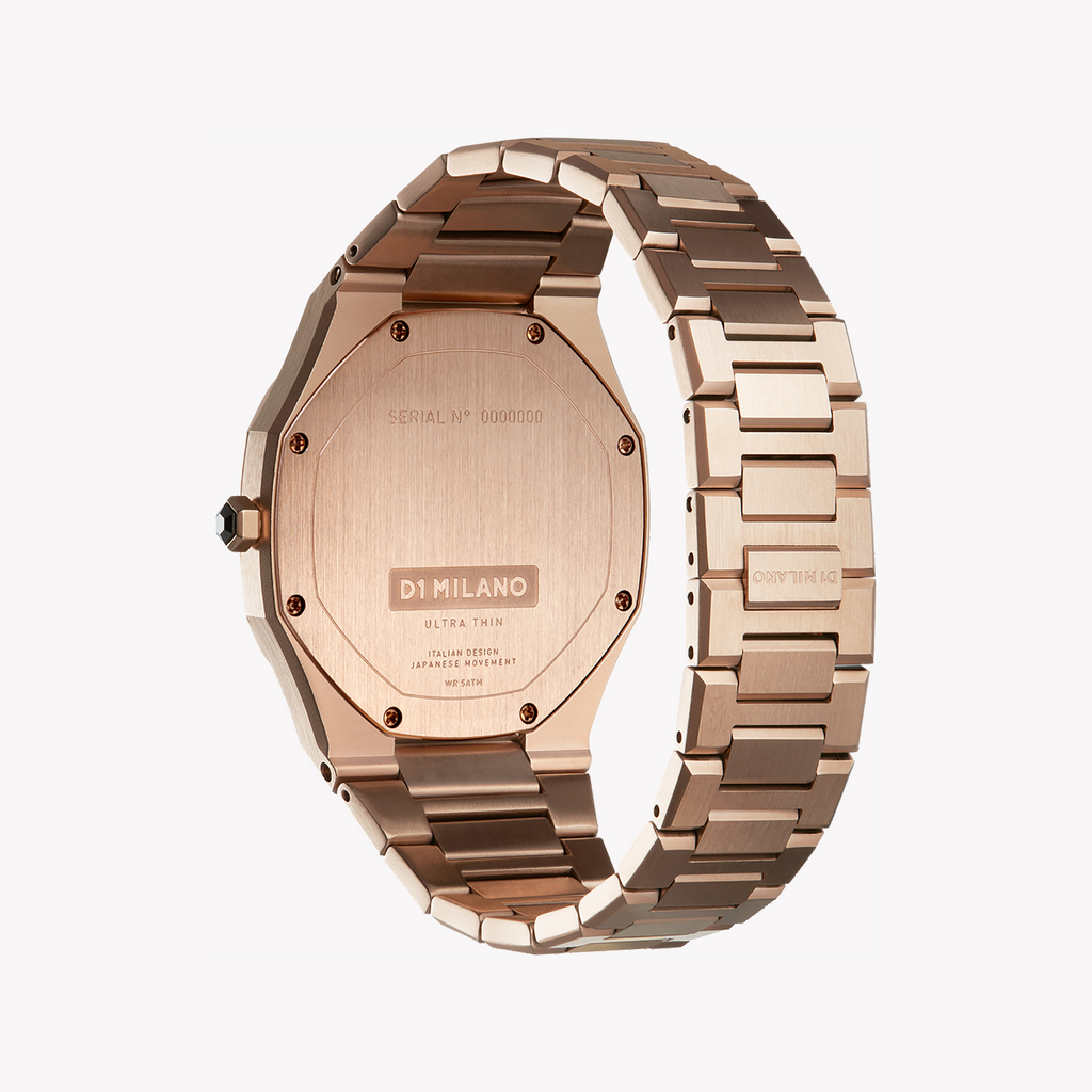 D1 MILANO Women's Rose Gold Stainless Steel Watch | D1-UTBL02