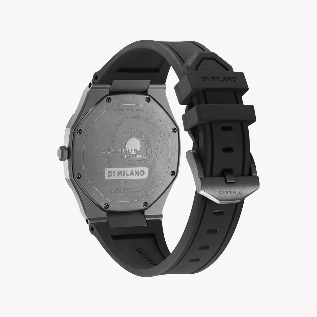 D1 MILANO Men's Grey Stainless Steel & Brown Dial Watch | D1-UTRJ01