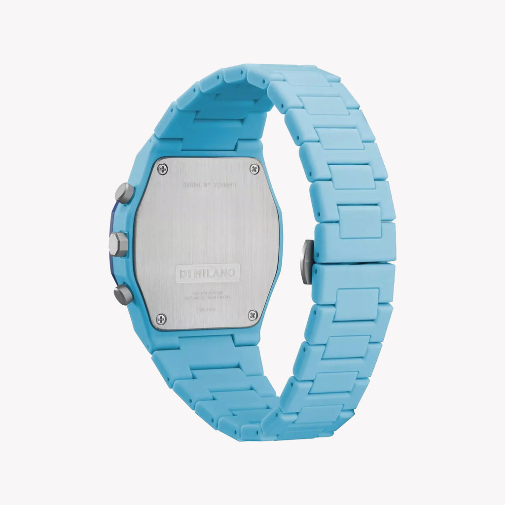 D1 MILANO Men's Blue Polycarbonate Watch | D1-PHBJ03