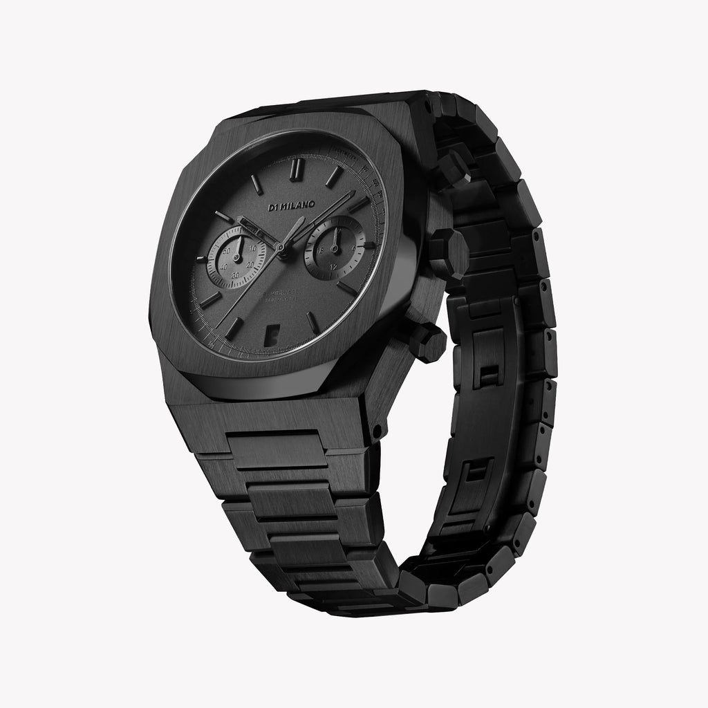 D1 MILANO Men's Black Stainless Steel Watch | D1-CHBJSH