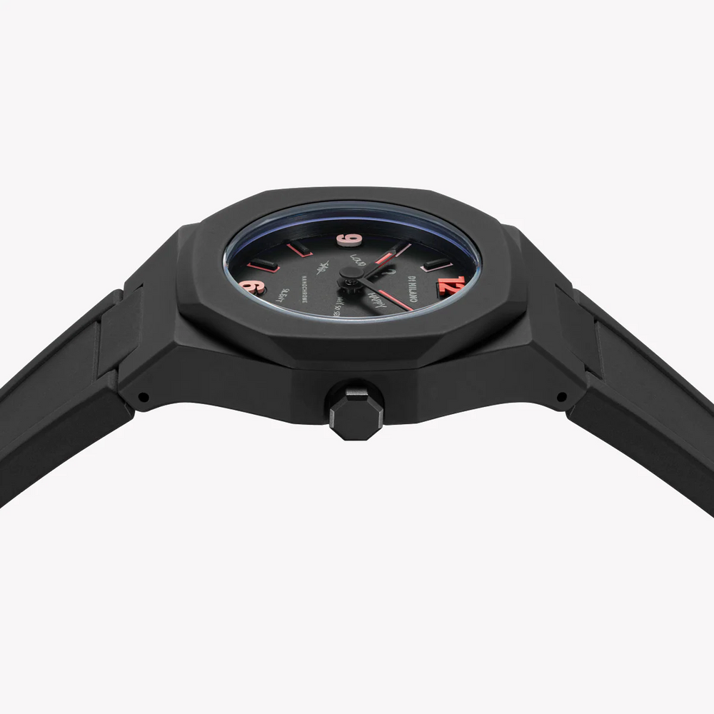 D1 MILANO Unisex Silicone Black Watch | D1-NCRJ04 by i-watch
