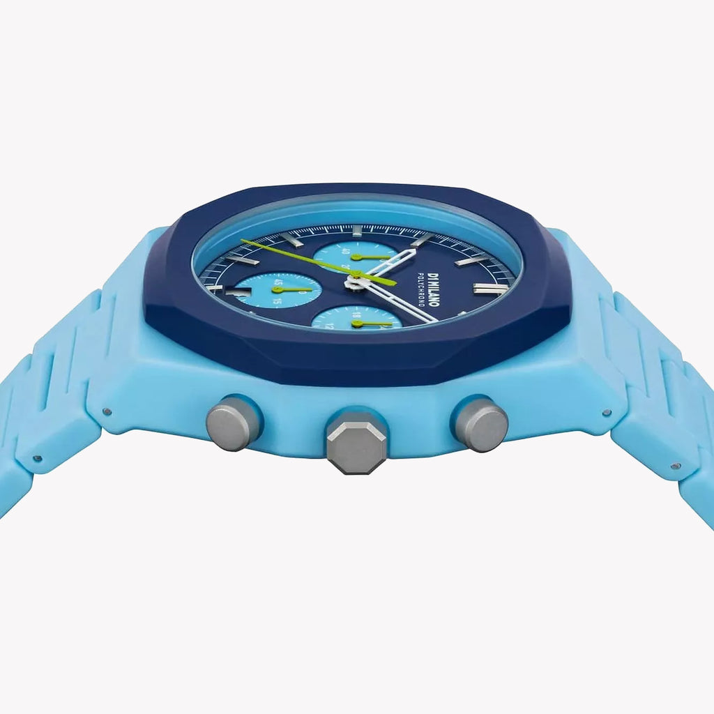 D1 MILANO Men's Blue Polycarbonate Watch | D1-PHBJ03