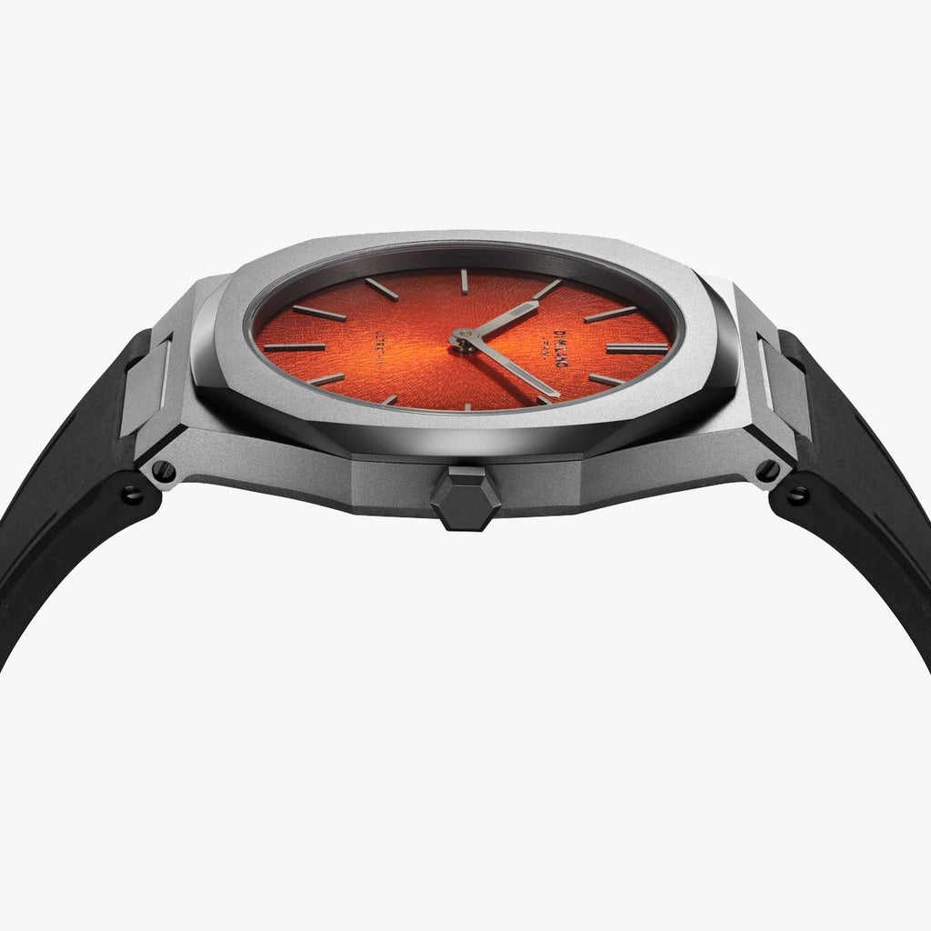 D1 MILANO Men's Grey Stainless Steel & Brown Dial Watch | D1-UTRJ01