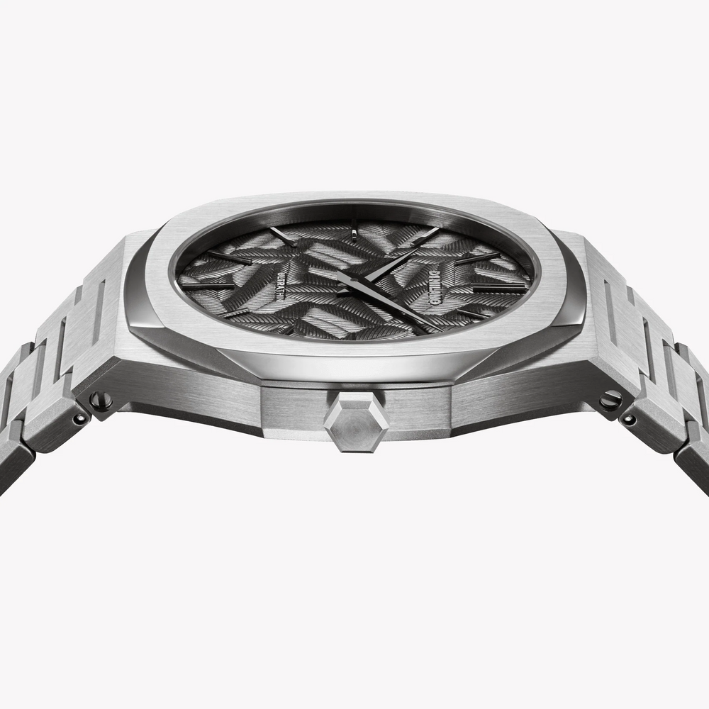 D1 MILANO Men's Stainless Steel Silver/Black Watch | D1-UTBJ32 by i-watch