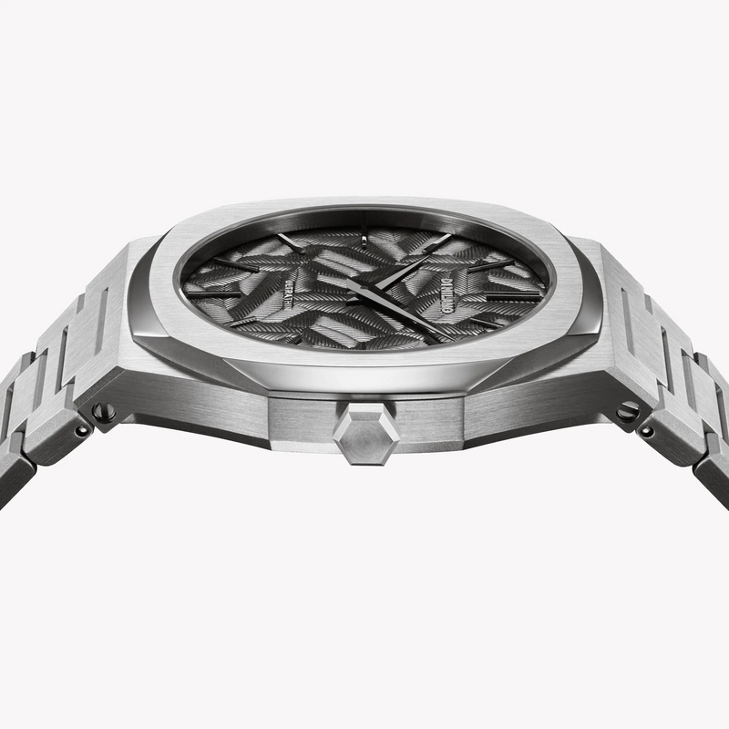 D1 MILANO Men's Stainless Steel Silver/Black Watch | D1-UTBJ32 by i-watch