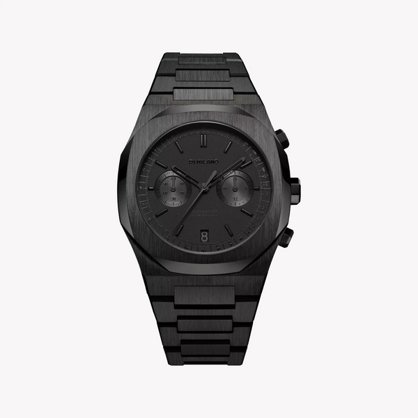 D1 MILANO Men's Black Stainless Steel Watch | D1-CHBJSH by i-watch