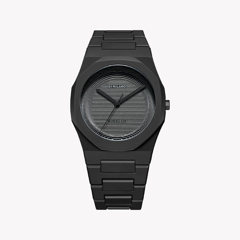 D1 MILANO Men's Black Polycarbonate Watch | D1-PCBJ23 by i-watch