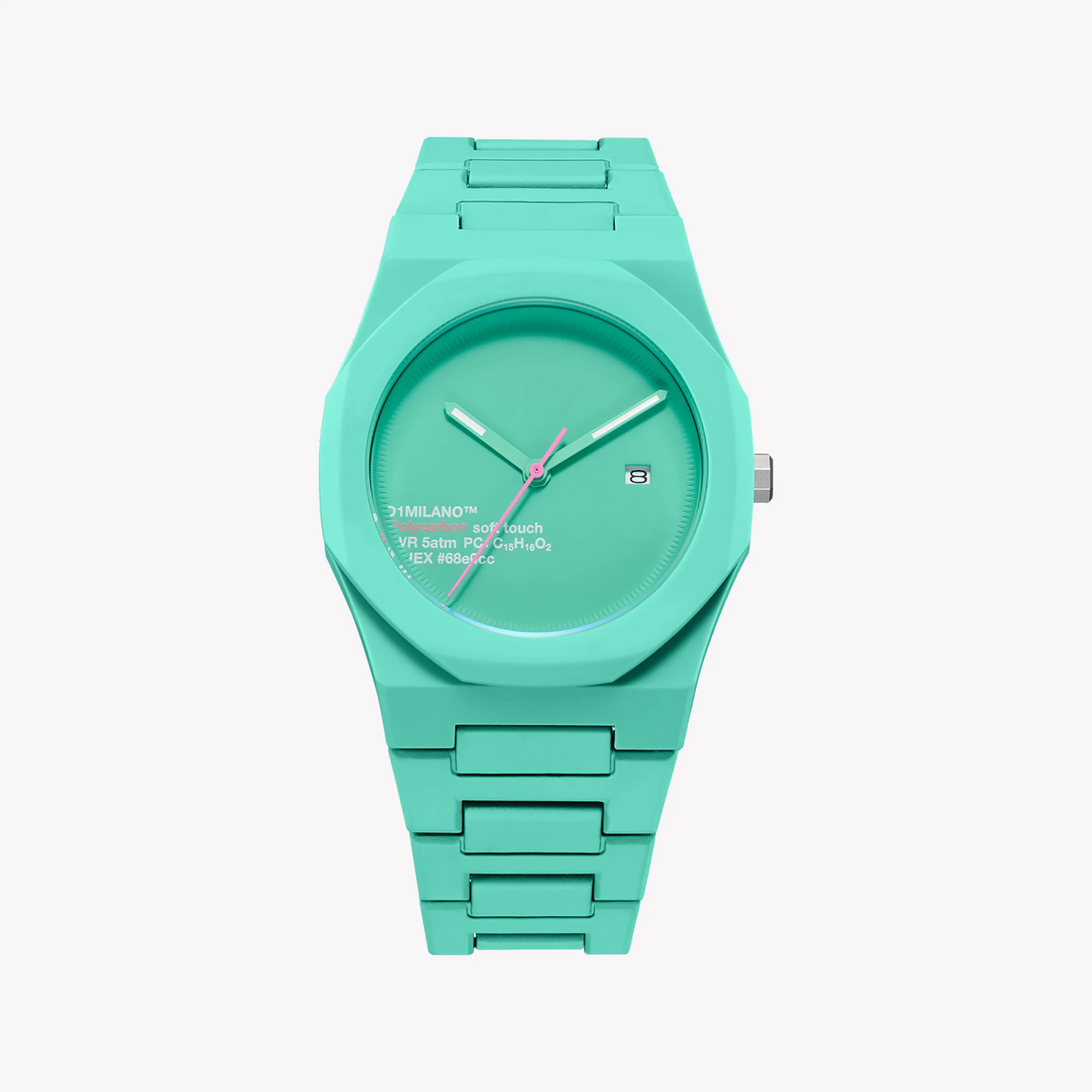 D1 MILANO Men's Green Polycarbonate Watch | D1-PCBJ31 by i-watch