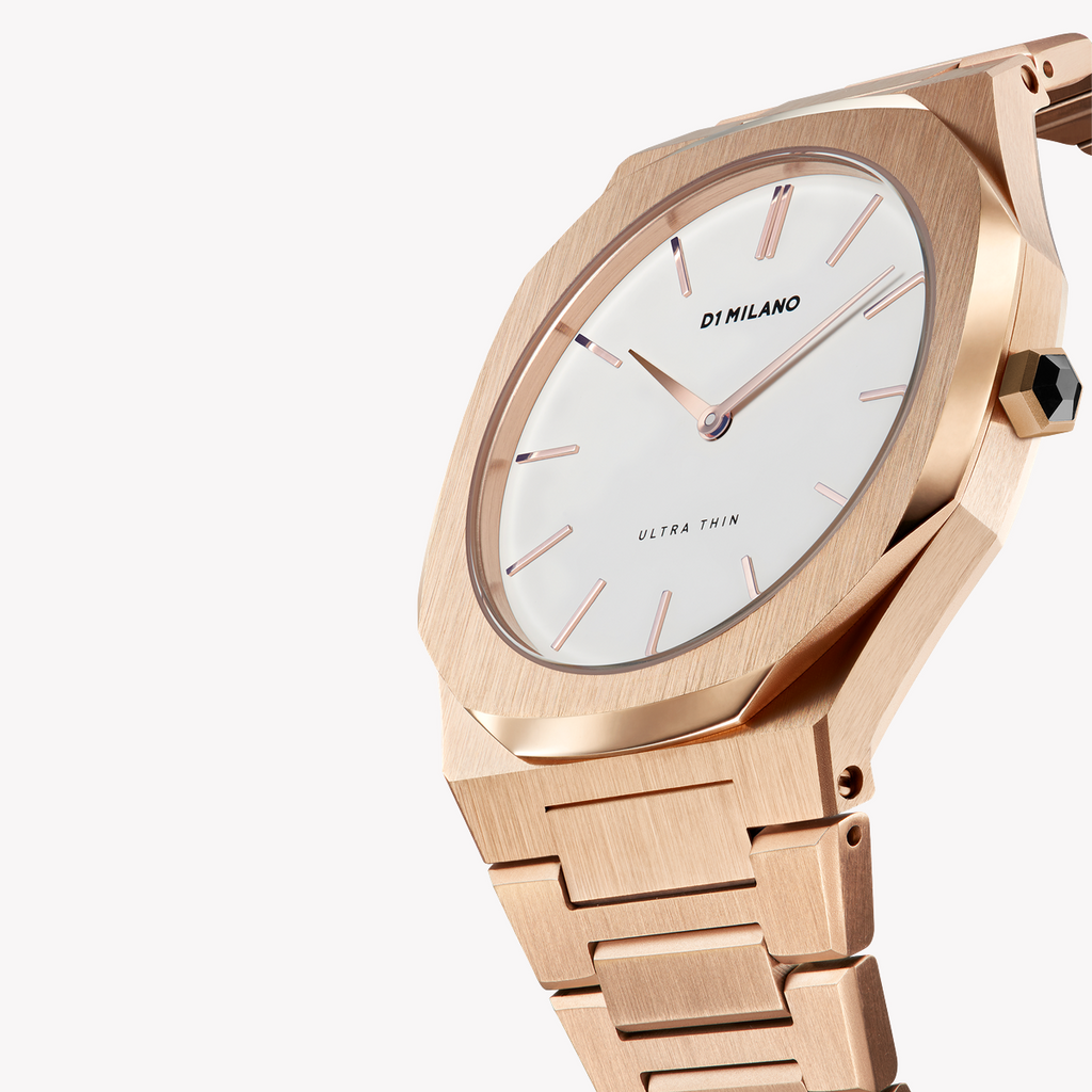 D1 MILANO Women's Rose Gold Stainless Steel Watch | D1-UTBL02