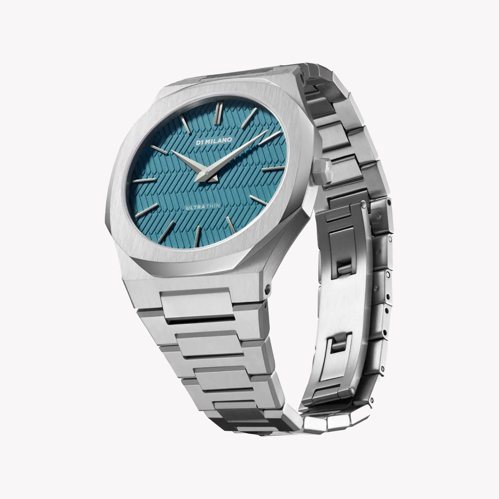 D1 MILANO Women's Stainless Steel Blue Dial Watch | D1-UTBU04