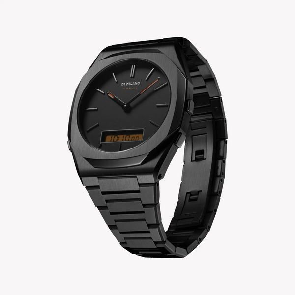 D1 MILANO Men's Black Stainless Steel Watch | D1-DGBJ02 by i-watch