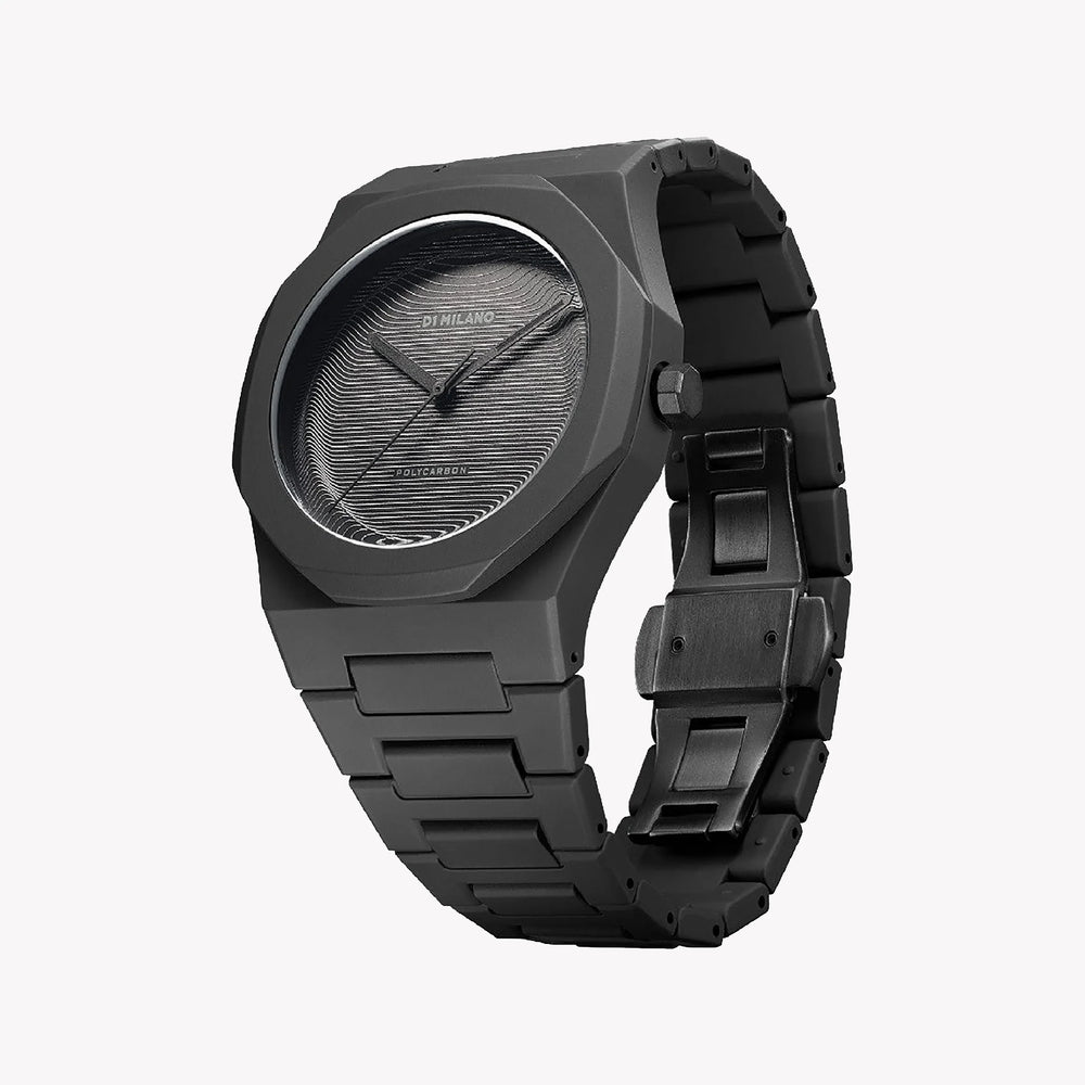 D1 MILANO Men's Black Polycarbonate Watch | D1-PCBJ23 by i-watch