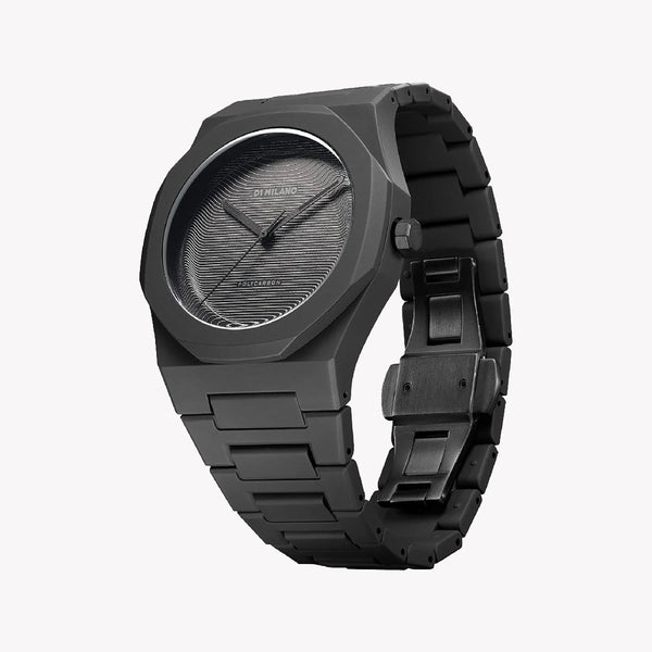 D1 MILANO Men's Black Polycarbonate Watch | D1-PCBJ23 by i-watch