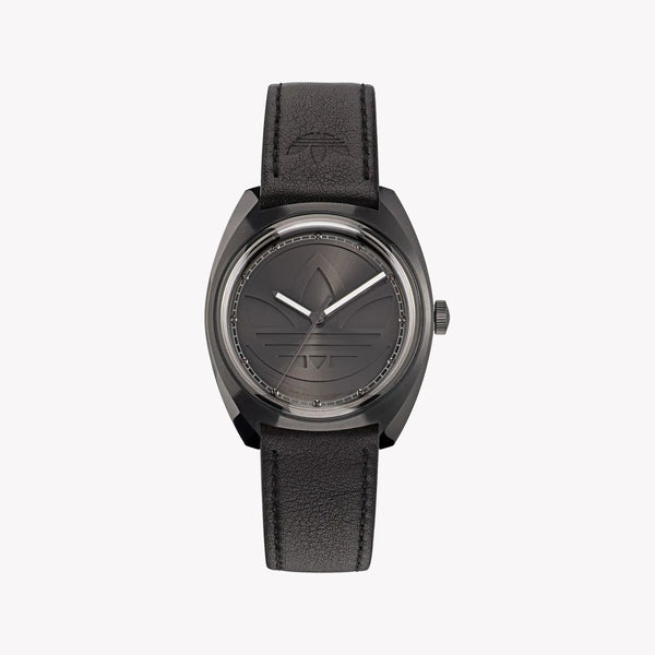 Adidas Unisex Black Stainless Steel Quartz Watch | Aofh22514 by i-watch
