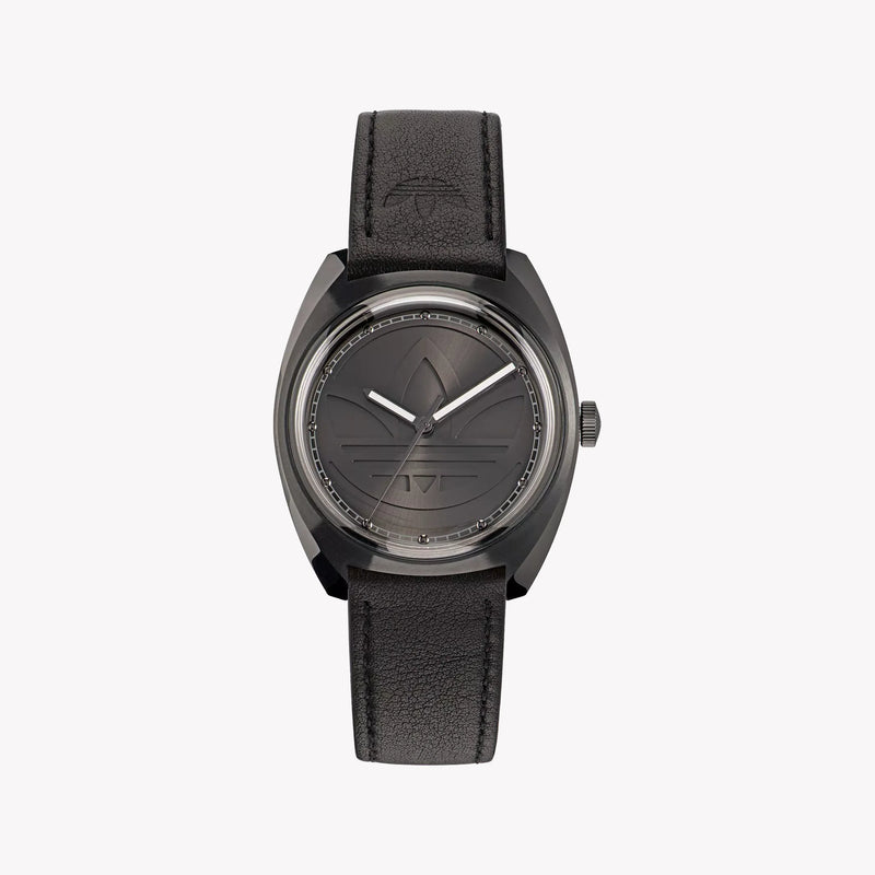 Adidas Unisex Black Stainless Steel Quartz Watch | Aofh22514 by i-watch